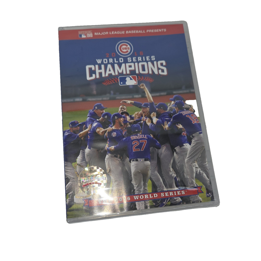 2016 World Series Champions: The Chicago Cubs (DVD, 2016) MLB New Sealed